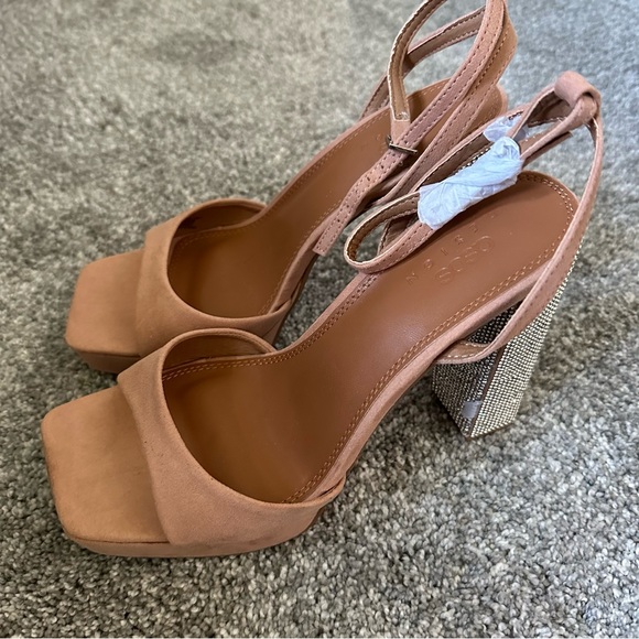 ASOS Design Rhinestone Heel Sandals - Picture 5 of 7